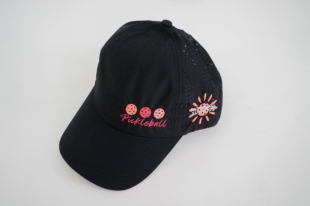 3-ball cap-black