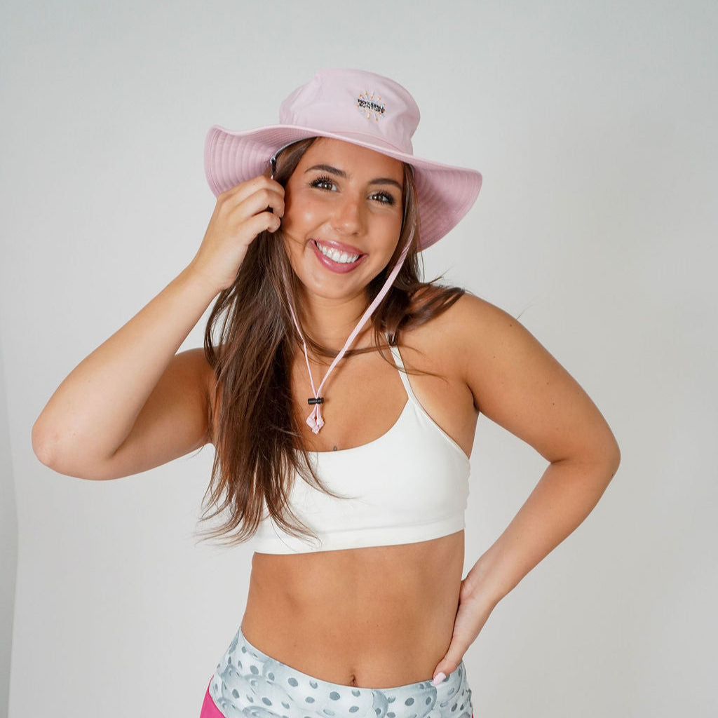 Protective Sun Goddess Wide Brim Bucket Hats