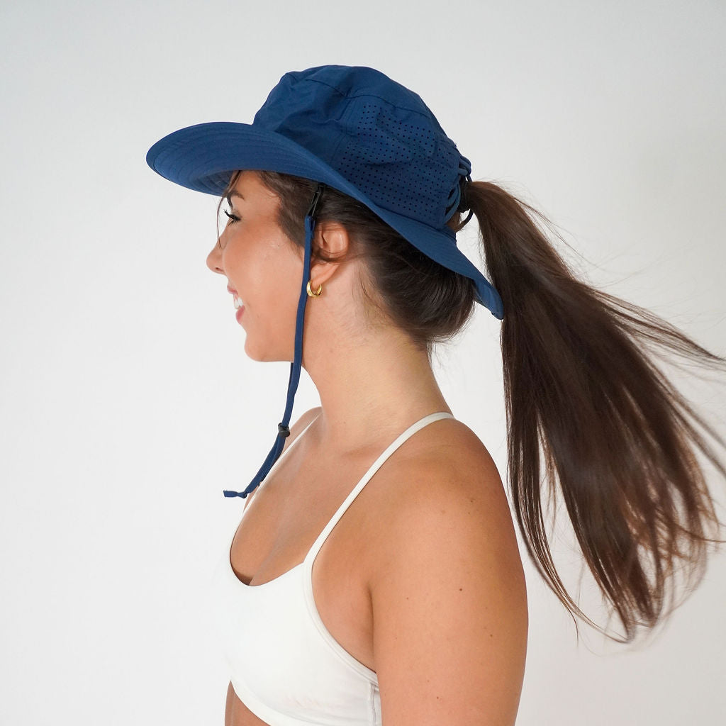 Protective Sun Goddess Wide Brim Bucket Hats
