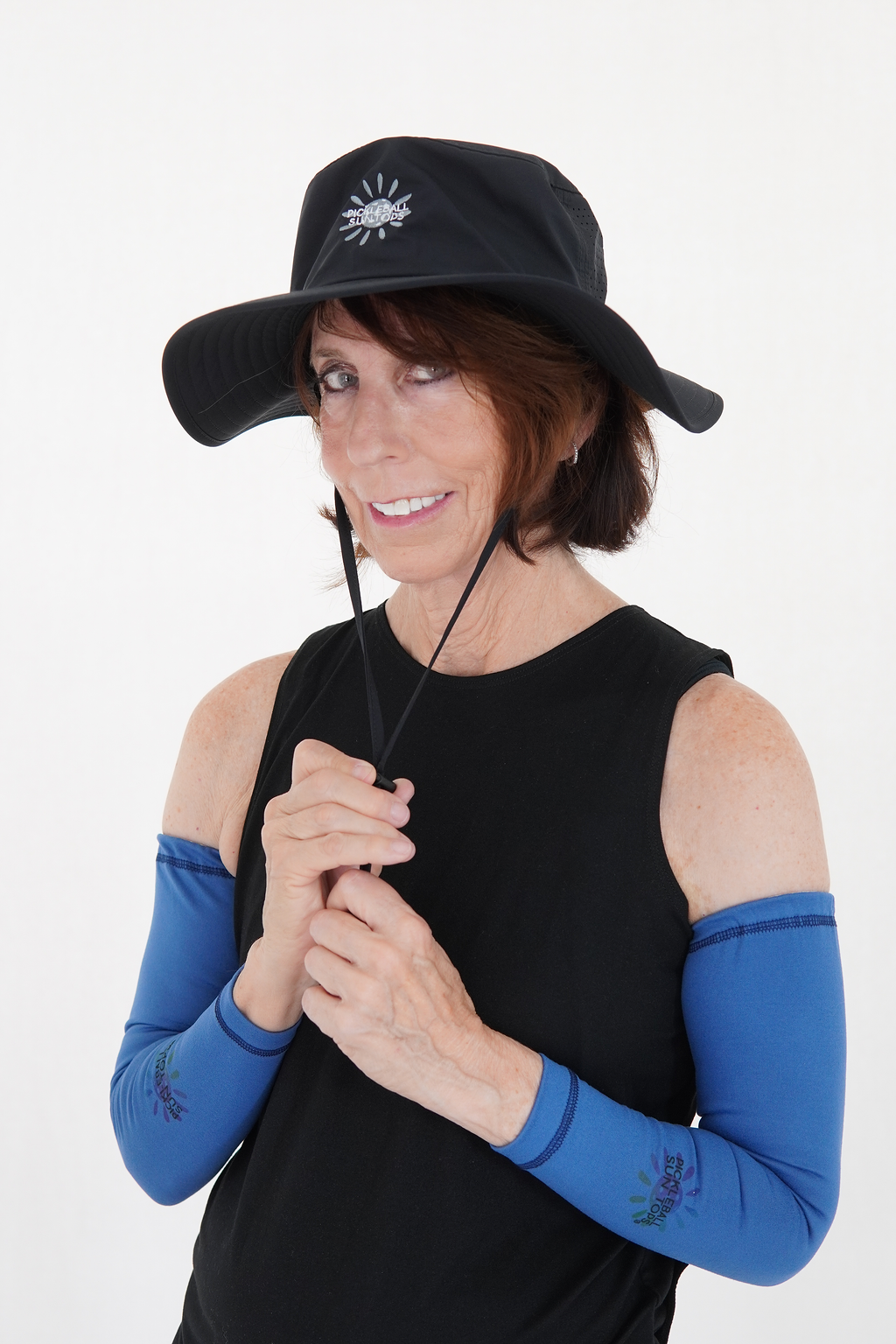 Protective Sun Goddess Wide Brim Bucket Hats
