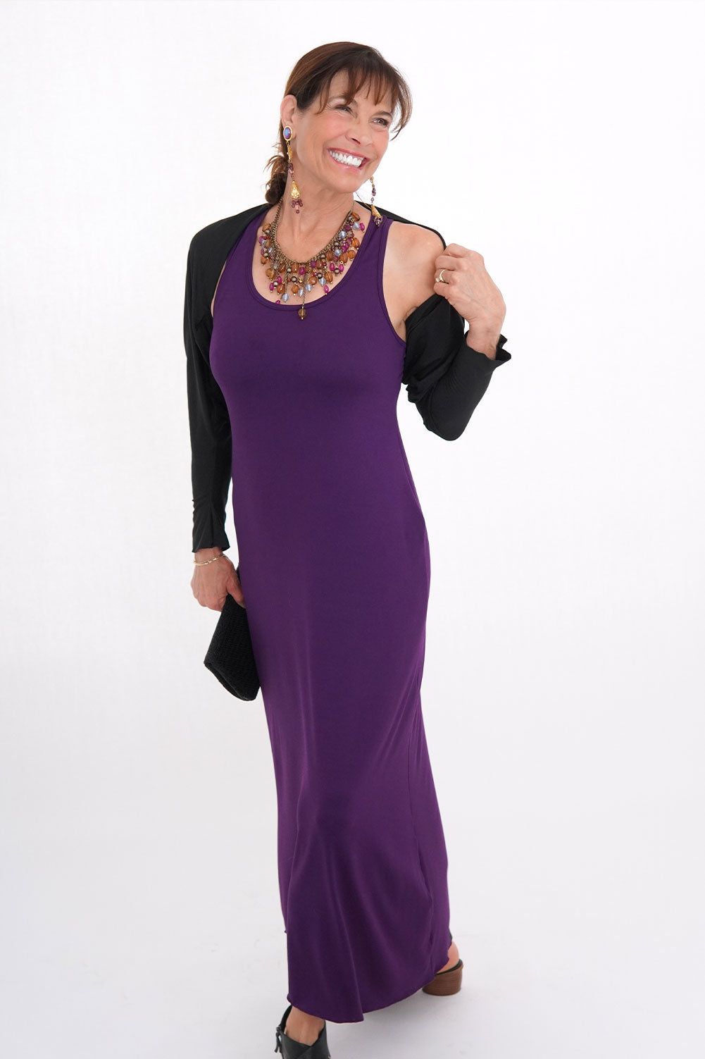 Racerback Full Length Dress