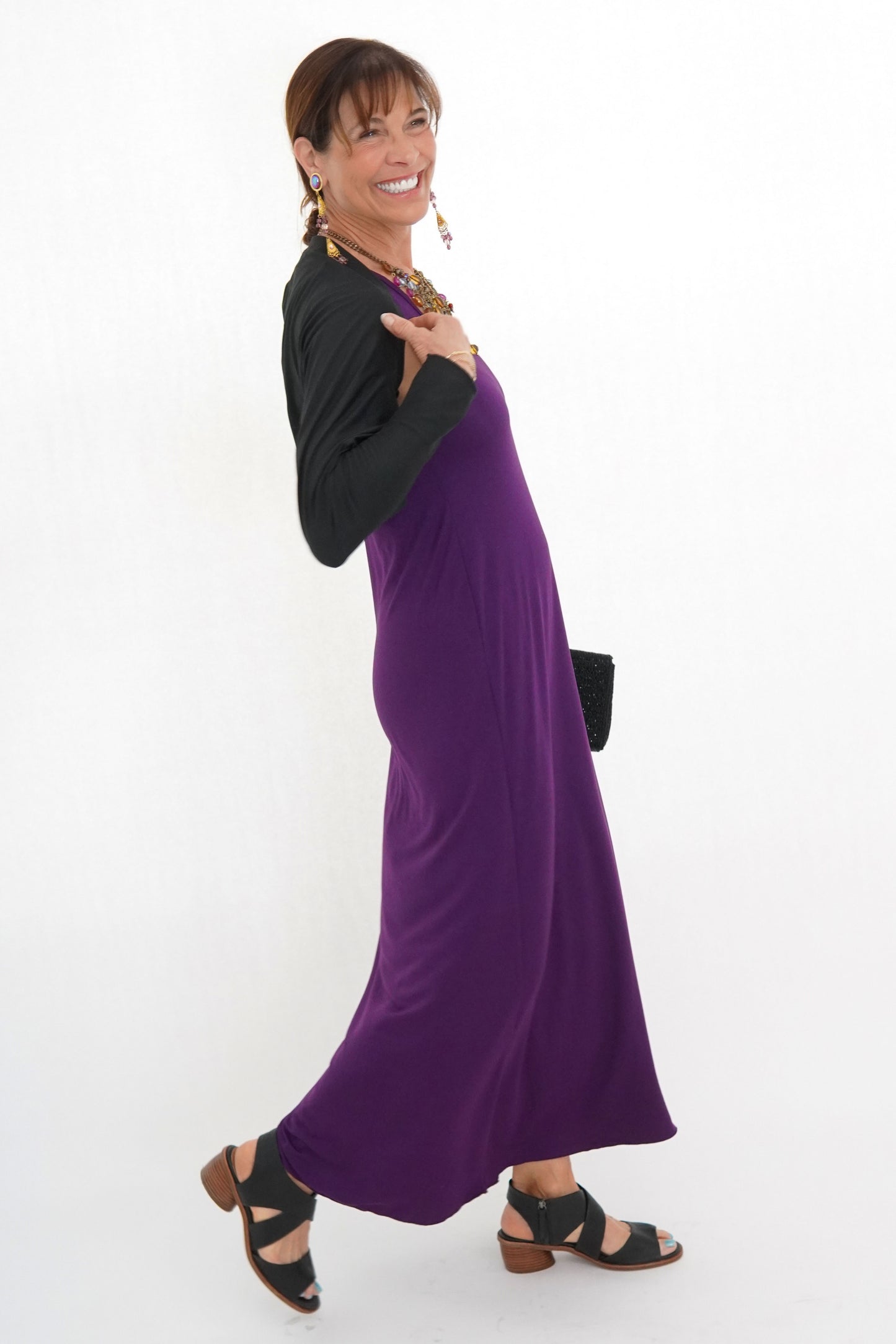 Racerback Full Length Dress